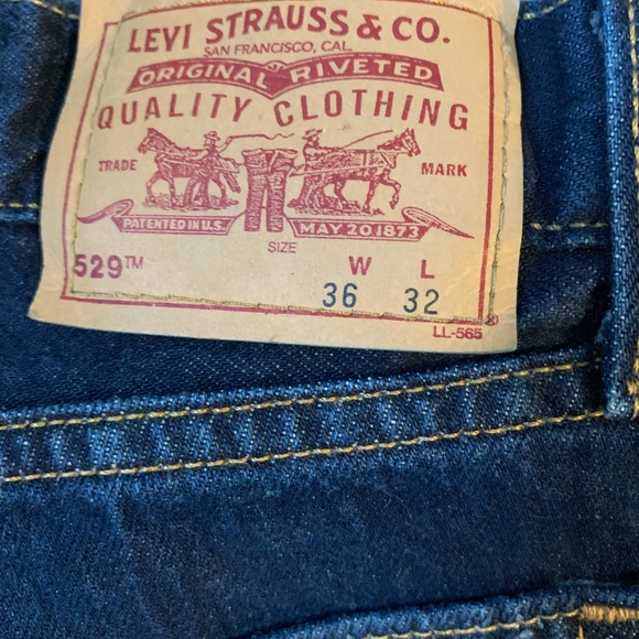 macys levis 529